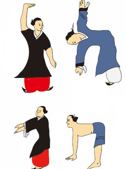 【PengZu Health Preservation Exercise】 Chinese-English Bilingual E-Book,Heirlooms of Chinese Secret Longevity Skills