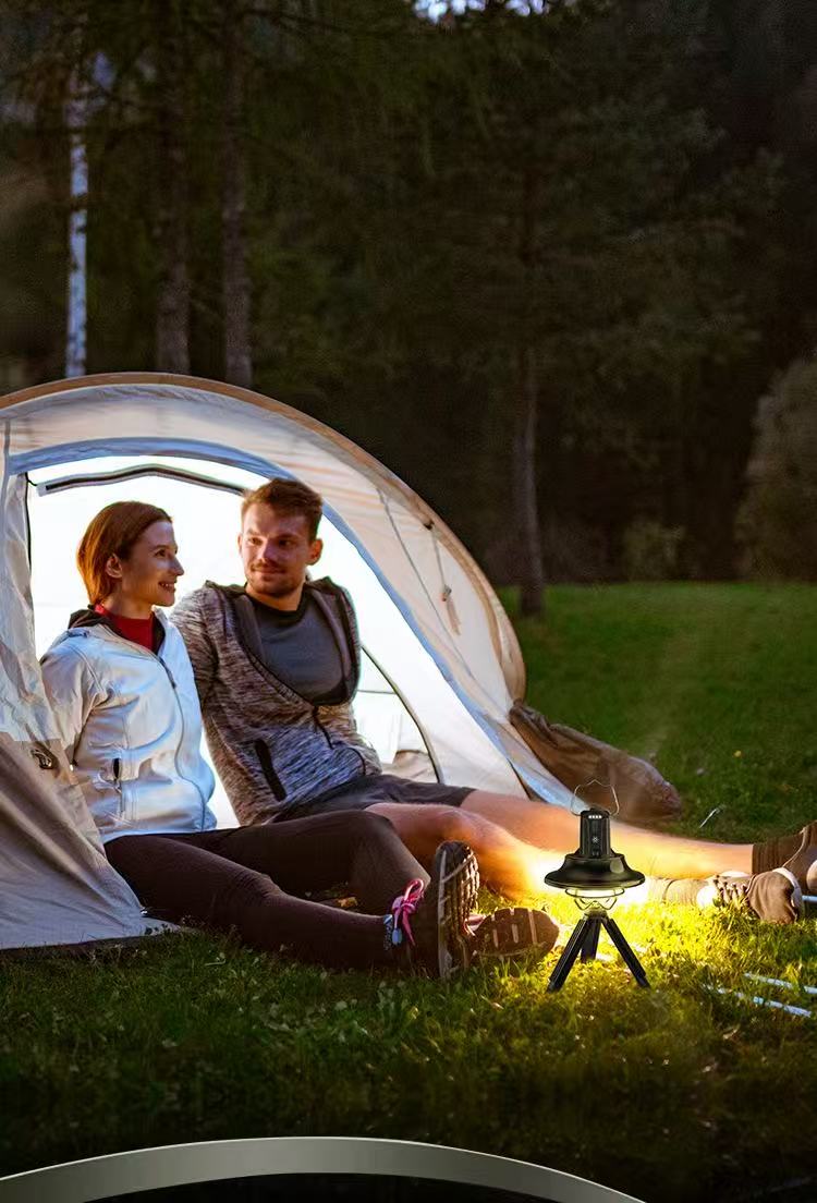 New outdoor RHZ tactical light camping main light super bright LED camping light tent light charging light