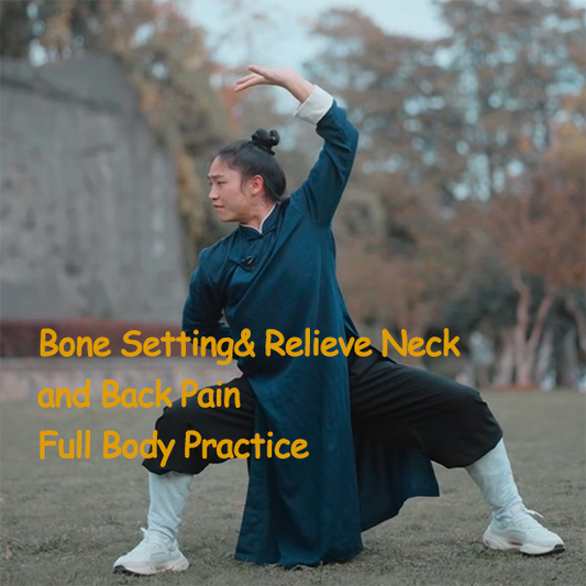 【Wudang Taiji Bone-setting Qigong】Preventing chronic diseases, strengthening the legs, and improving body coordination