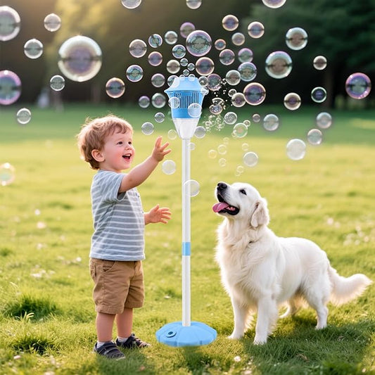 Bubble Maker Stand Machine with Lights and Music